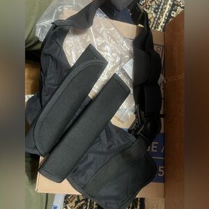Black  sling with comfort straps